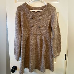 Alpaca+wool+more blend knit dress